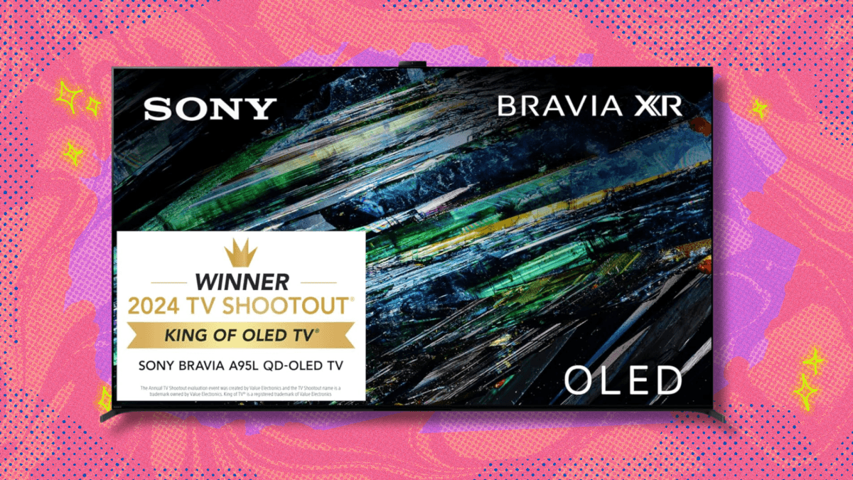 Level up your living room with 30% off the Sony QD-OLED 77-inch Bravia XR A95L TV