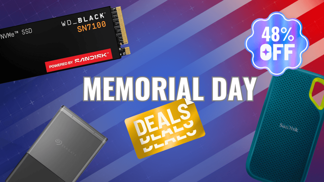 You Can Still Save Some Serious Cash on These Memorial Day SSD and HDD Deals From SanDisk, Western Digital, and More